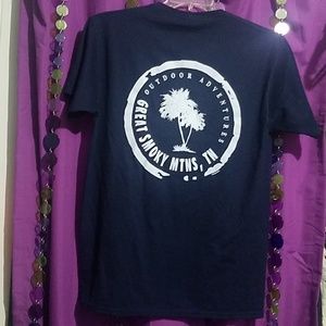 Blue smokey mountains souvenir tee